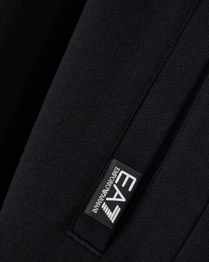 EA7 Slim-fit trousers Logo Series in cotton jersey with logo