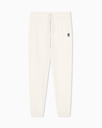 EA7 Slim-fit trousers Logo Series in cotton jersey with logo