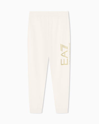 EA7 Slim-fit trousers Logo Series in cotton jersey with logo