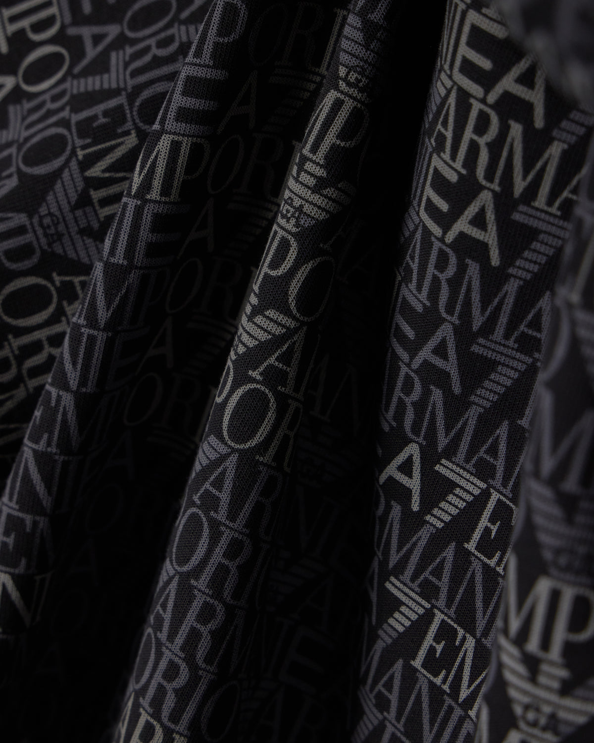 EA7 Zip hoodie Logo Series cotton blend jersey monogram