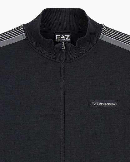 EA7 Tracksuit Logo Series in regular fit cotton jersey