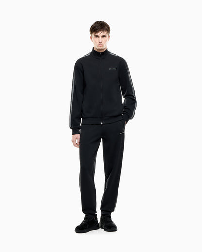 EA7 Tracksuit Logo Series in regular fit cotton jersey