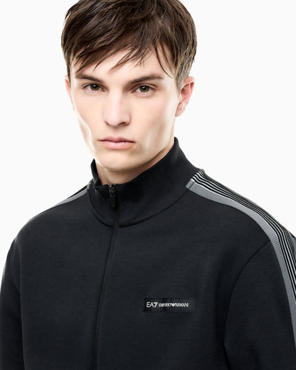 EA7 Tracksuit Logo Series in regular fit cotton jersey