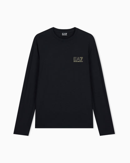 EA7 Regular fit t-shirt Premium Label in viscose-blend jersey