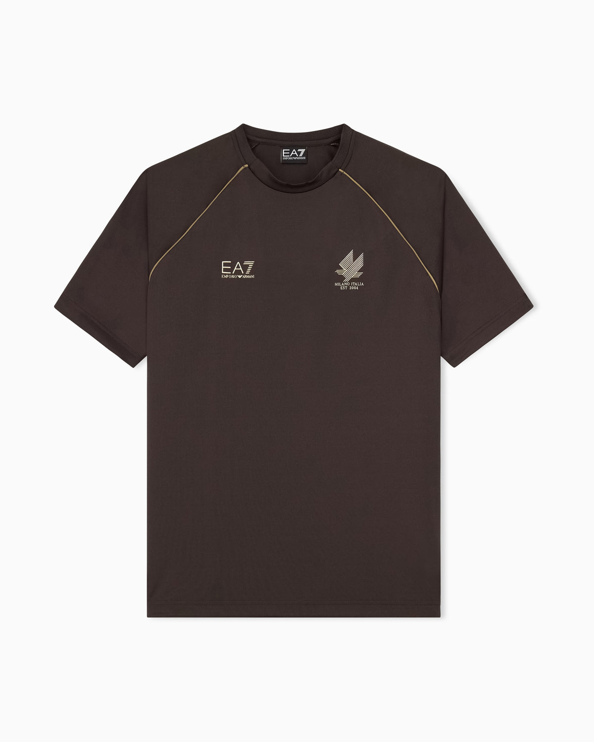 EA7 T-shirt Soccer regular fit in jersey with printed logo