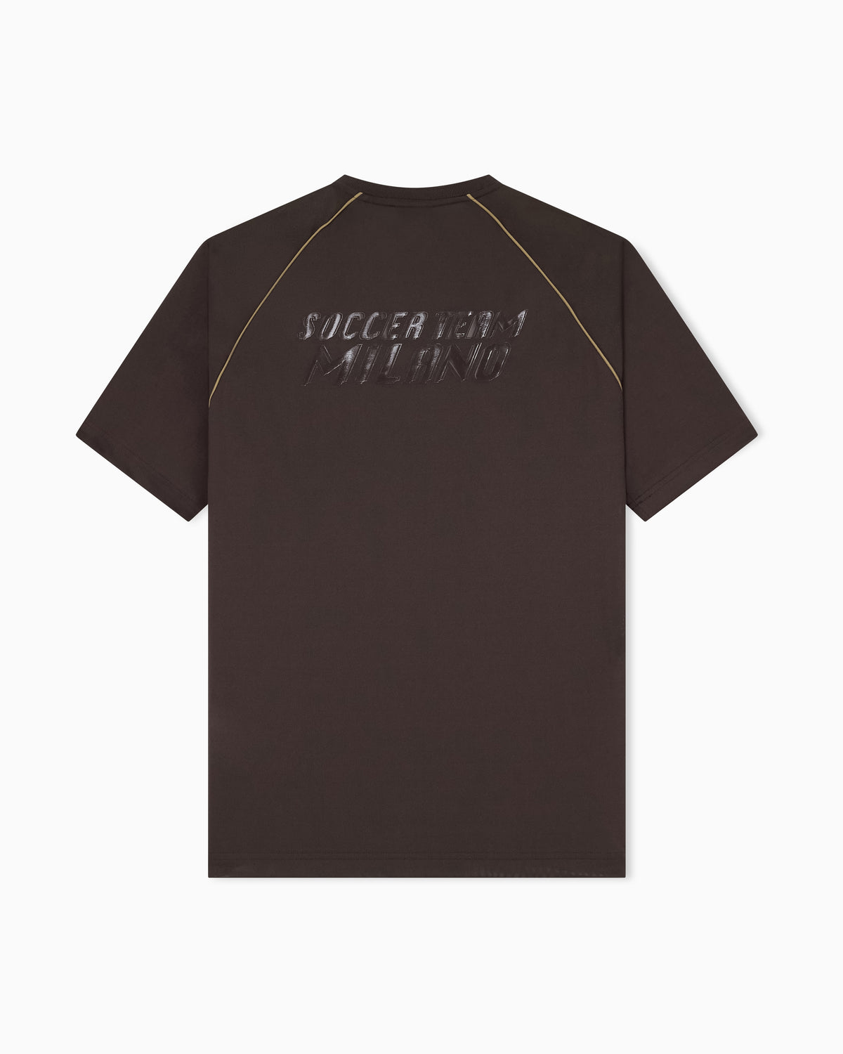 EA7 T-shirt Soccer regular fit in jersey with printed logo