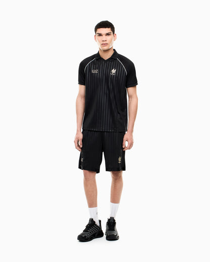 EA7 Set Soccer regular fit with polo and shorts