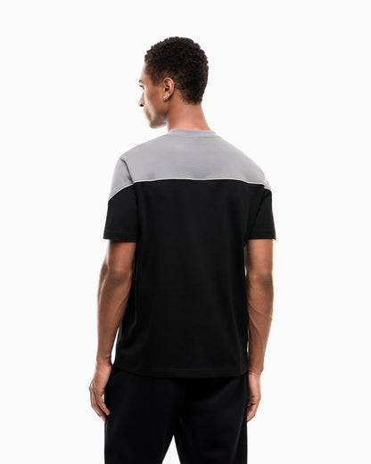 EA7 Regular fit t-shirt in cotton jersey