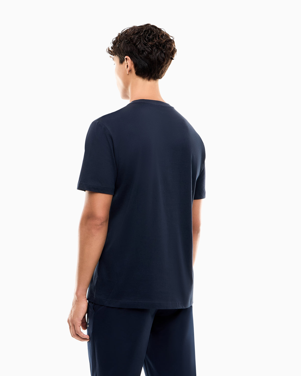 EA7 T-shirt Visibility regular fit in cotton jersey