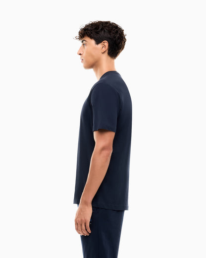EA7 T-shirt Visibility regular fit in cotton jersey