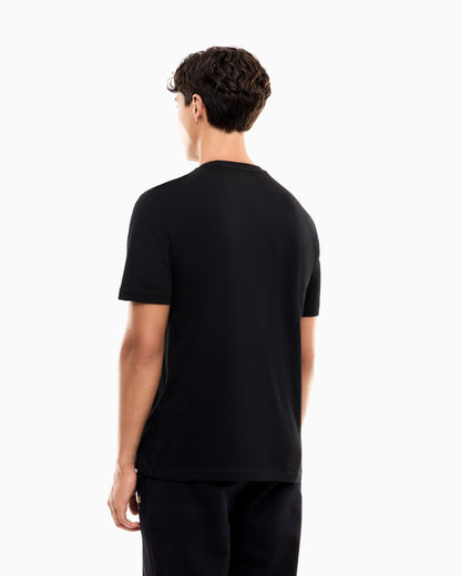EA7 T-shirt Visibility regular fit in cotton jersey