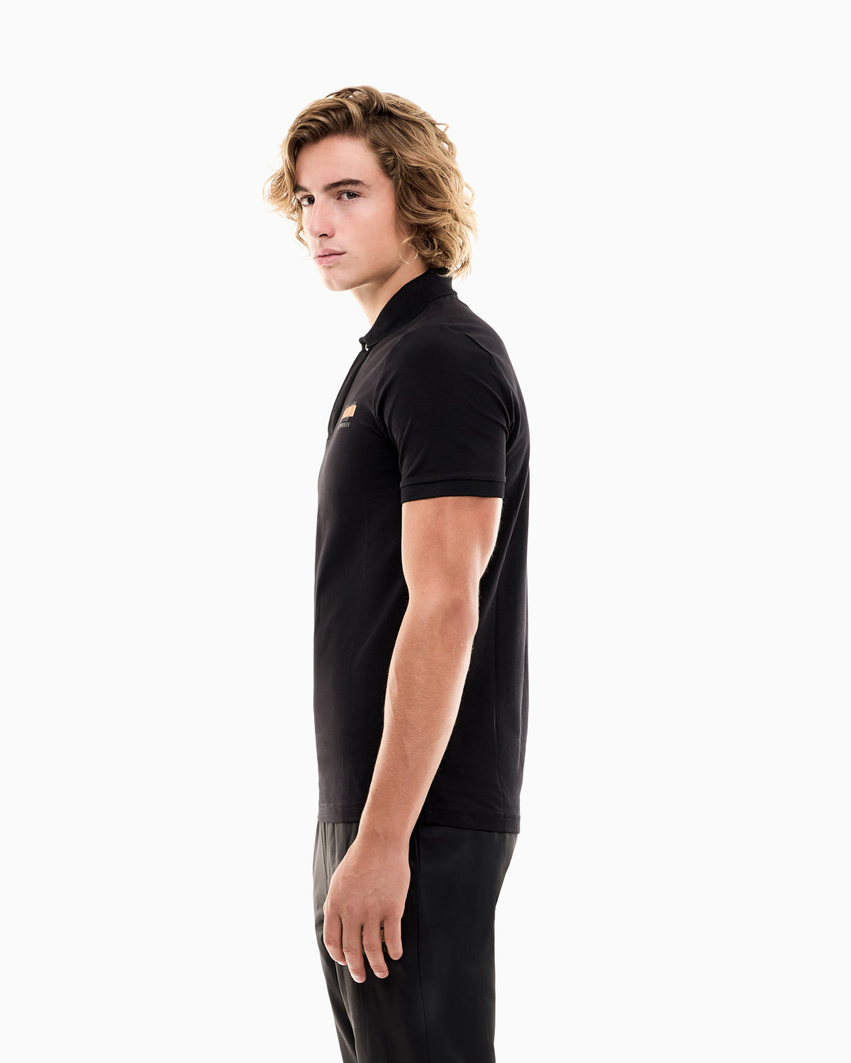EA7 Slim fit polo shirt Visibility in cotton jersey