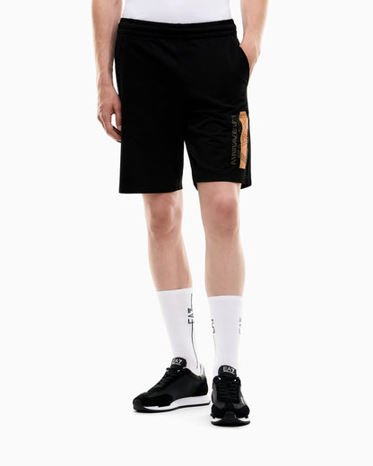 EA7 Slim fit shorts Visibility in cotton jersey