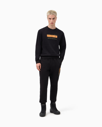 EA7 Slim-fit trousers Visibility in cotton jersey