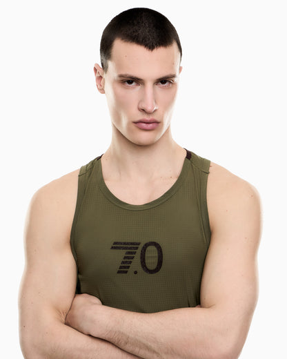 EA7 7.0 SHOW tank top in stretch technical fabric