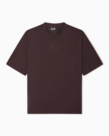 EA7 7.0 SHOW T-shirt in stretch technical fabric