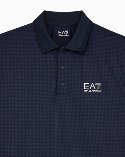 EA7 Regular fit polo shirt Golf Pro in stretch jersey