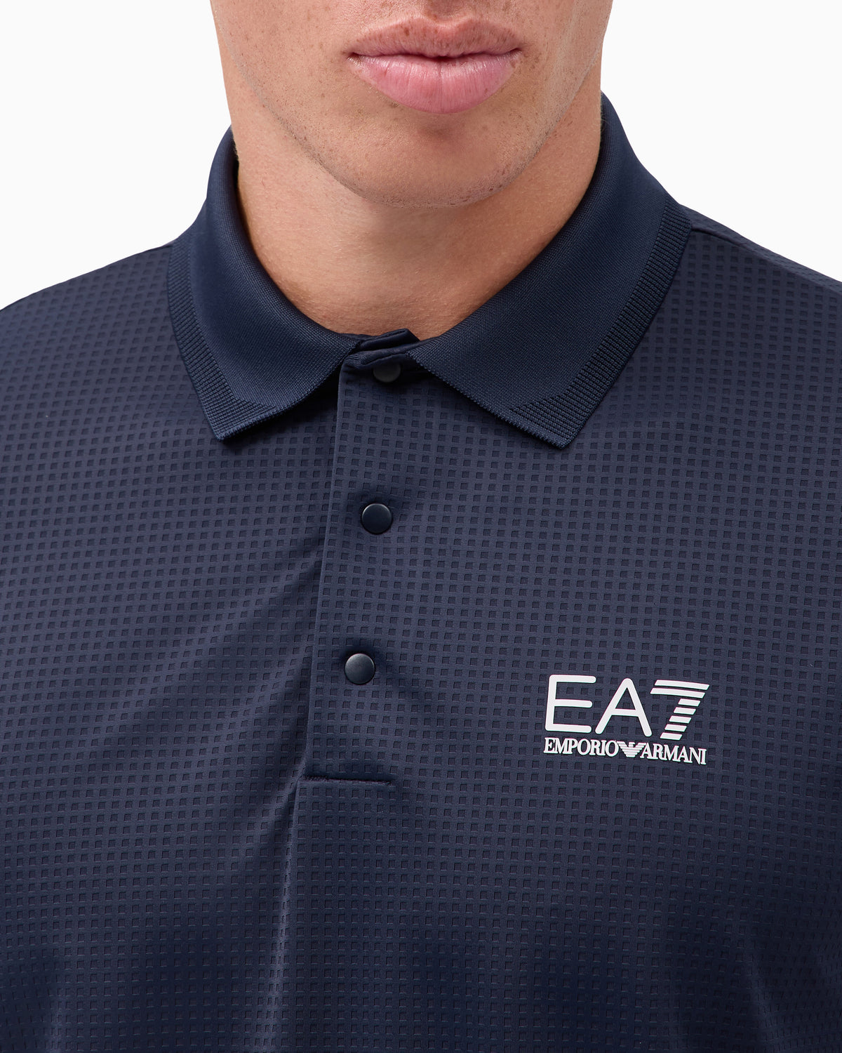 EA7 Regular fit polo shirt Golf Pro in stretch jersey