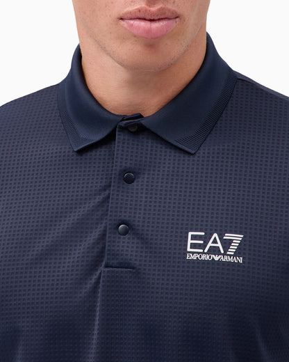 EA7 Regular fit polo shirt Golf Pro in stretch jersey