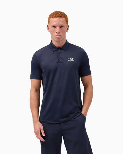 EA7 Regular fit polo shirt Golf Pro in stretch jersey