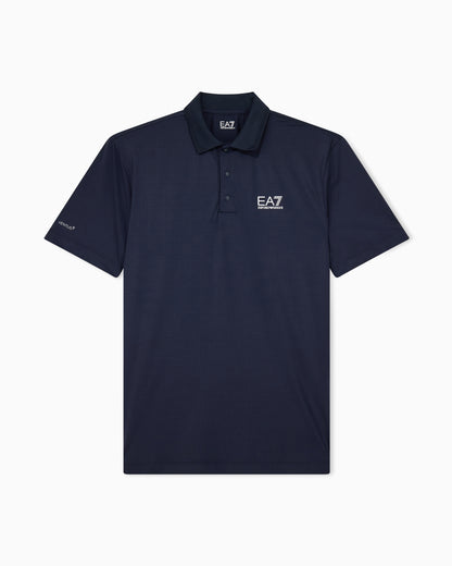 EA7 Regular fit polo shirt Golf Pro in stretch jersey