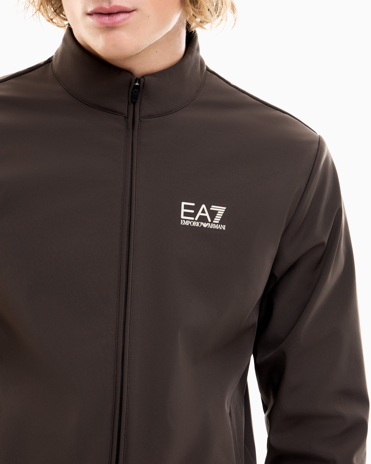 EA7 Sweatshirt Golf Pro regular fit technical with rib details