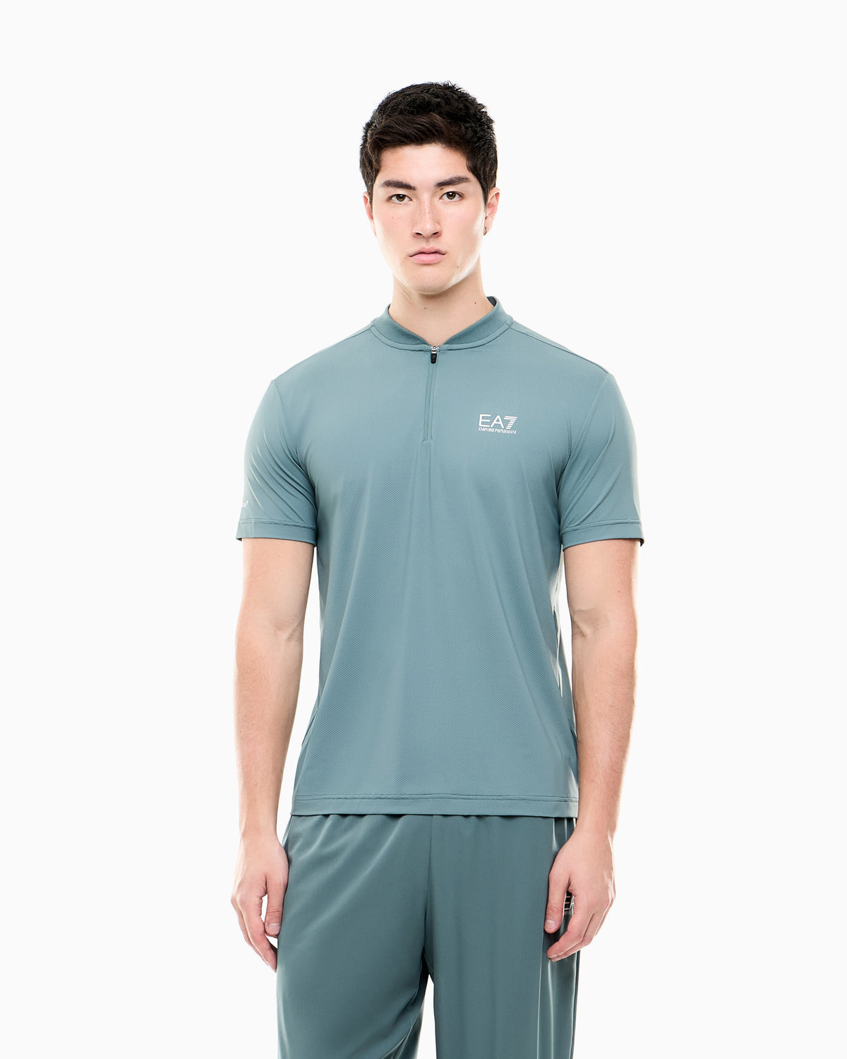 EA7 Jersey top Tennis Pro regular fit in technical fabric