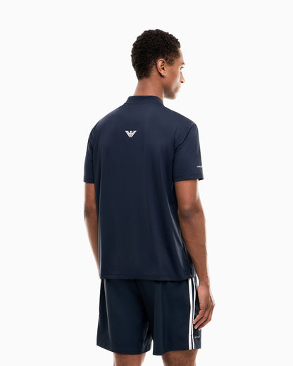 EA7 Jersey top Tennis Pro regular fit in technical fabric