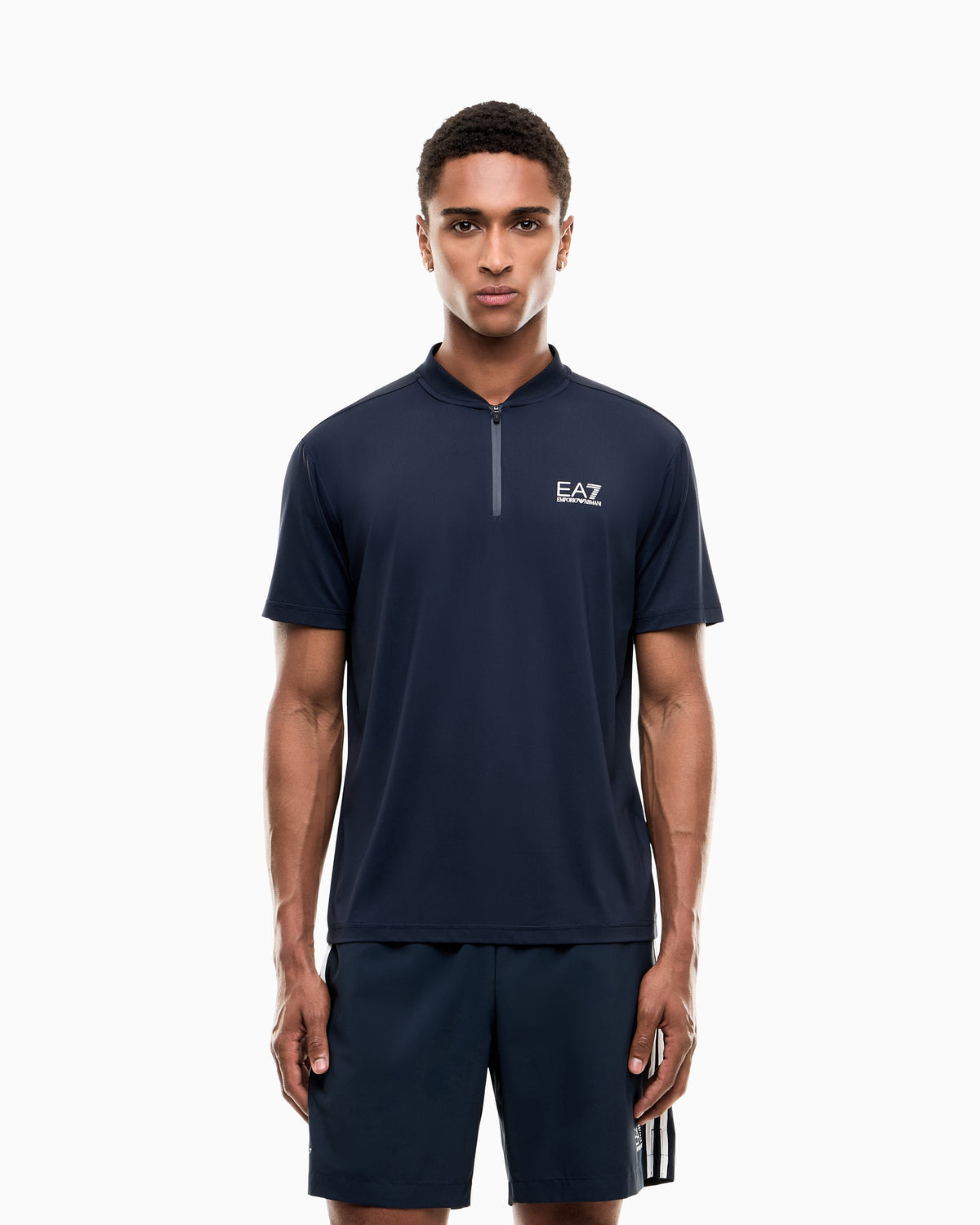 EA7 Jersey top Tennis Pro regular fit in technical fabric