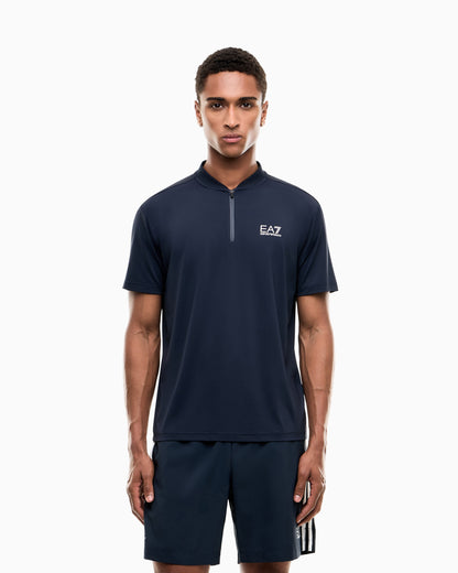 EA7 Jersey top Tennis Pro regular fit in technical fabric