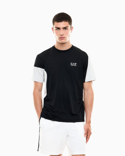 EA7 T-shirt Tennis Pro regular fit in jersey