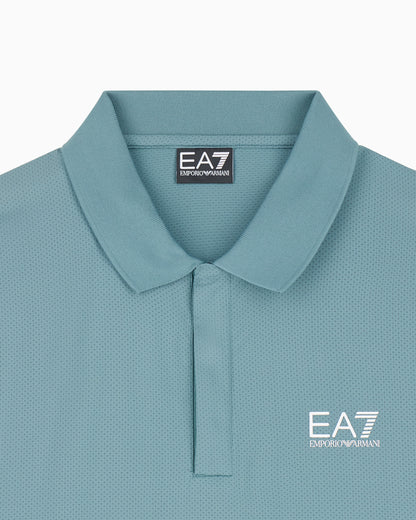 EA7 polo shirt Tennis Pro block jersey regular fit