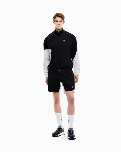 EA7 Color block Tennis Pro shorts in VENTUS7 technical fabric