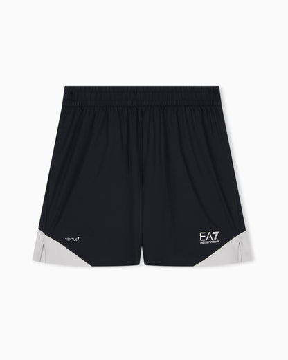 EA7 Color block Tennis Pro shorts in VENTUS7 technical fabric