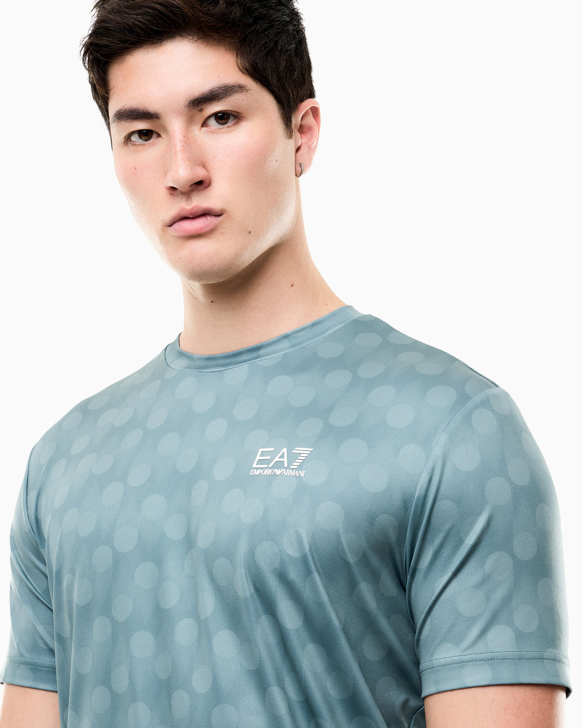 EA7 T-shirt Tennis Pro regular fit in jersey with graphics