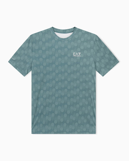 EA7 T-shirt Tennis Pro regular fit in jersey with graphics