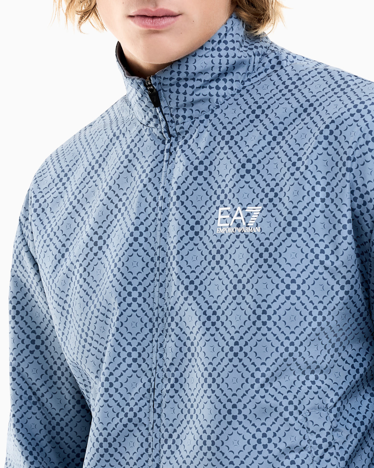 EA7 Oversized tracksuit Tennis Pro with full zip and graphic