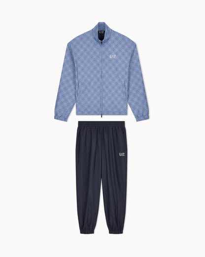 EA7 Oversized tracksuit Tennis Pro with full zip and graphic