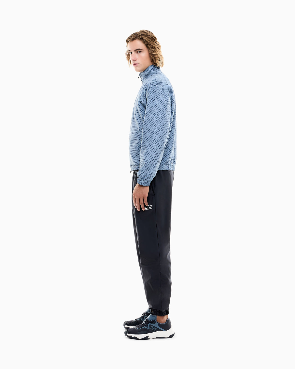 EA7 Oversized tracksuit Tennis Pro with full zip and graphic
