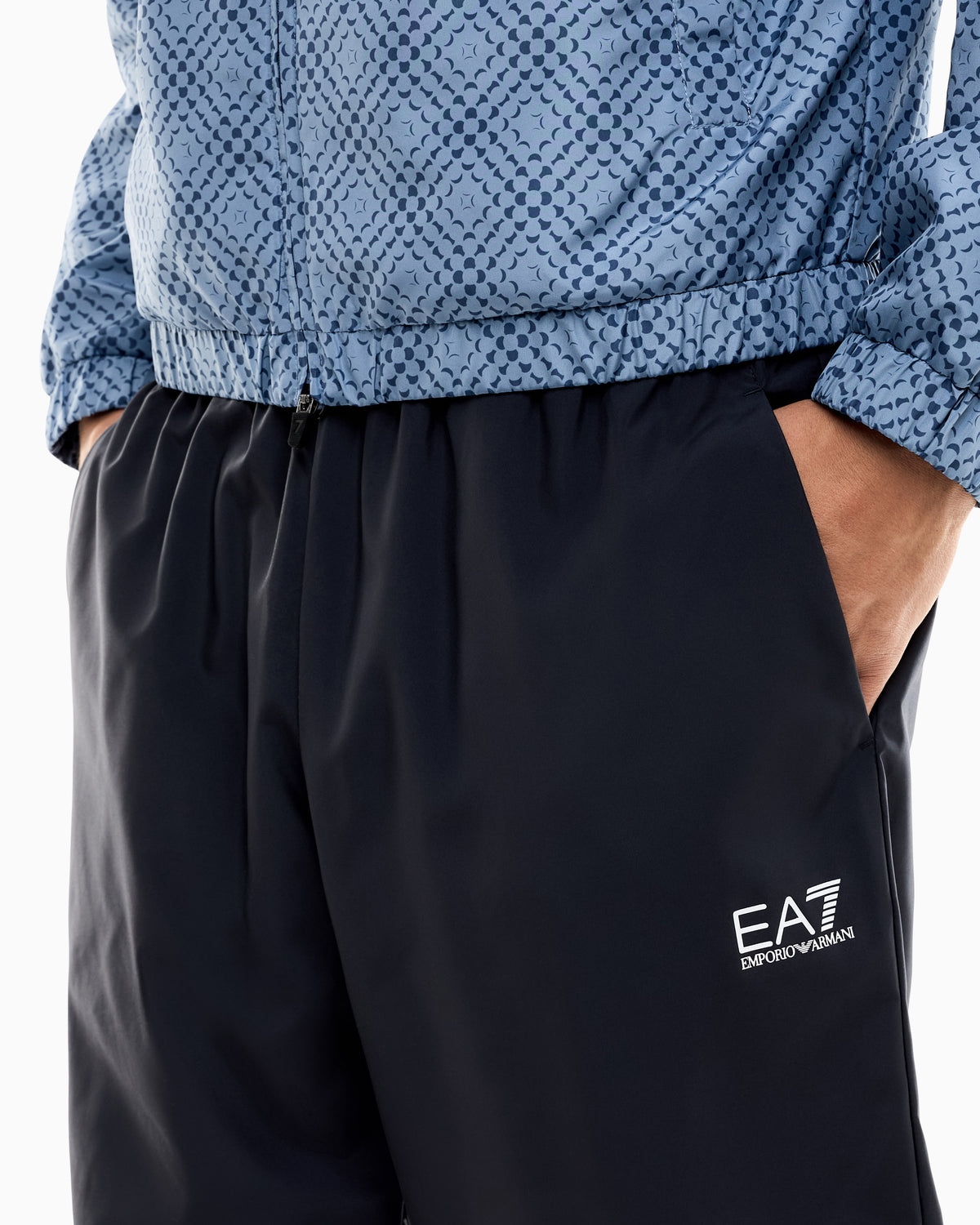 EA7 Oversized tracksuit Tennis Pro with full zip and graphic