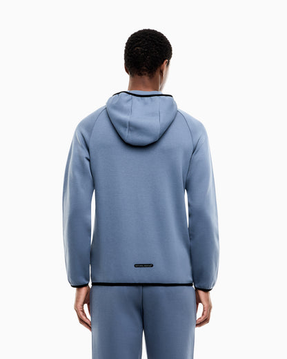 EA7 Zip hoodie Natural Ventus 7 regular fit