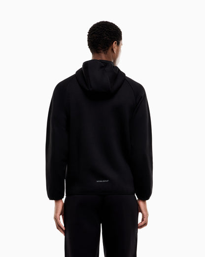 EA7 Zip hoodie Natural Ventus 7 regular fit