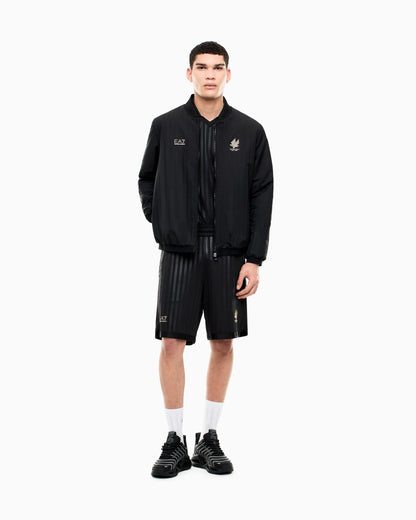 EA7 Bomber jacket Soccer regular fit with chest logo