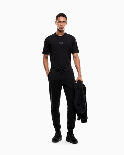 EA7 T-shirt Natural Ventus 7 in regular fit jersey
