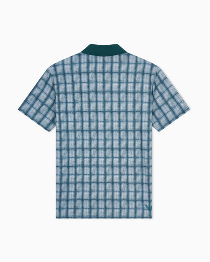 EA7 Polo shirt Golf Pro in jersey with graphic print
