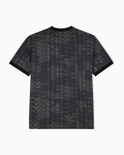 EA7 T-shirt Logo Series regular fit cotton jersey