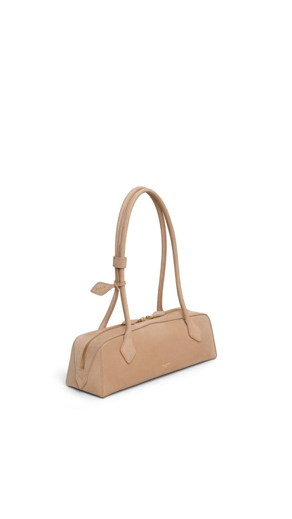 Alaïa Le Teckel Medium Bag In Nubuck