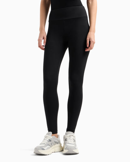 EA7 Core Lady stretch-cotton leggings