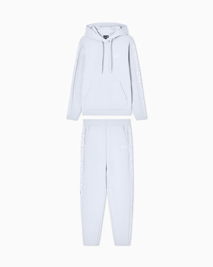 EA7 Logo suit in jersey with hoodie and jogger pants Tracksuit
