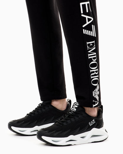 EA7 Logo suit in jersey with hoodie and jogger pants Tracksuit
